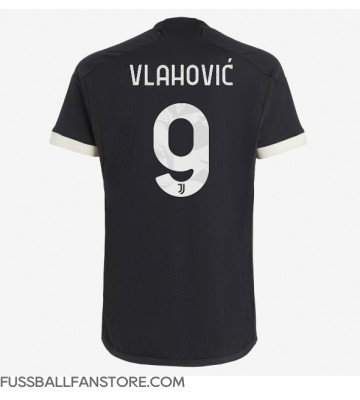 Juventus Dusan Vlahovic #9 Replik 3rd trikot 2023-24 Kurzarm